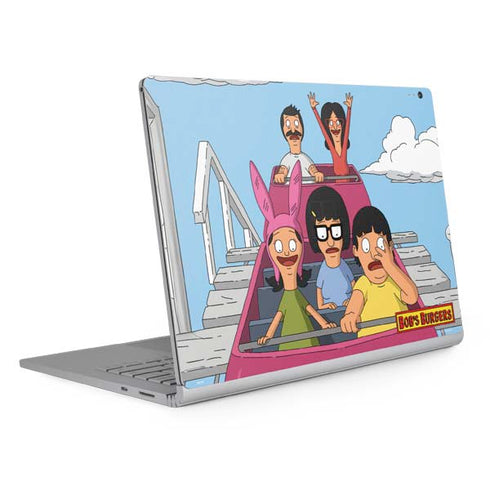 Bobs Burgers Roller Coaster Surface Book 2 13.5in Skin